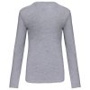 LADIES' LONG-SLEEVED CREW NECK T-SHIRT