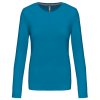 LADIES' LONG-SLEEVED CREW NECK T-SHIRT