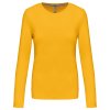 LADIES' LONG-SLEEVED CREW NECK T-SHIRT