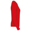 LADIES' LONG-SLEEVED CREW NECK T-SHIRT