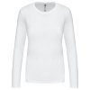 LADIES' LONG-SLEEVED CREW NECK T-SHIRT