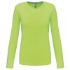 LADIES' LONG-SLEEVED CREW NECK T-SHIRT