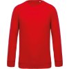 MEN'S ORGANIC COTTON CREW NECK RAGLAN SLEEVE SWEATSHIRT