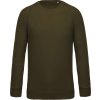 MEN'S ORGANIC COTTON CREW NECK RAGLAN SLEEVE SWEATSHIRT