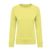 LADIES’ ORGANIC COTTON CREW NECK RAGLAN SLEEVE SWEATSHIRT