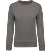 LADIES’ ORGANIC COTTON CREW NECK RAGLAN SLEEVE SWEATSHIRT