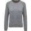LADIES’ ORGANIC COTTON CREW NECK RAGLAN SLEEVE SWEATSHIRT