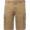 MEN'S MULTIPOCKET BERMUDA SHORTS (Barva Camel, Velikost 38)