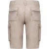 LADIES' LIGHTWEIGHT MULTIPOCKET BERMUDA SHORTS (Barva Beige, Velikost 36)