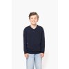 KIDS' V-NECK JUMPER