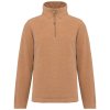ENZO - ZIP NECK MICROFLEECE JACKET (Barva Beige, Velikost 2XL)