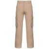 MULTI POCKET TROUSERS (Barva Beige, Velikost 38)