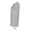 SOL'S MILES WOMEN - ROUND NECK STRIPED T-SHIRT