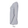 SOL'S MARINE WOMEN - LONG SLEEVE STRIPED T-SHIRT