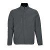 SOL'S FALCON MEN - SOFTSHELL ZIP JACKET (Barva Charcoal Grey, Velikost S)