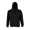 SOL'S CONDOR TUBE - UNISEX HOODED SWEATSHIRT (Barva Černá, Velikost XS)