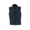 SOL'S RALLYE MEN - SLEEVELESS SOFTSHELL JACKET (Barva Černá, Velikost 2XL)
