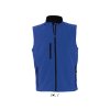 SOL'S RALLYE MEN - SLEEVELESS SOFTSHELL JACKET (Barva Černá, Velikost 2XL)