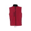 SOL'S RALLYE MEN - SLEEVELESS SOFTSHELL JACKET (Barva Černá, Velikost 2XL)