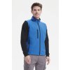 SOL'S RALLYE MEN - SLEEVELESS SOFTSHELL JACKET (Barva Černá, Velikost 2XL)