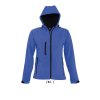 SOL'S REPLAY WOMEN - HOODED SOFTSHELL (Barva Černá, Velikost 2XL)
