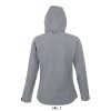 SOL'S REPLAY WOMEN - HOODED SOFTSHELL (Barva Černá, Velikost 2XL)