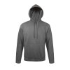 SOL'S SNAKE - UNISEX HOODED SWEATSHIRT (Barva Grey Melange, Velikost 2XL)