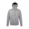 SOL'S SNAKE - UNISEX HOODED SWEATSHIRT (Barva Grey Melange, Velikost 2XL)