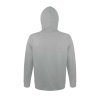 SOL'S SNAKE - UNISEX HOODED SWEATSHIRT (Barva Grey Melange, Velikost 2XL)