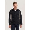 SOL'S NORDIC - MEN’S TWO-COLOUR ZIPPED FLEECE JACKET (Barva Modrá, Velikost S)