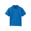 DRYBLEND® YOUTH JERSEY POLO SHIRT
