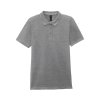 SOFTSTYLE® LADIES' DOUBLE PIQUÉ POLO WITH 3 COLOUR-MATCHED BUTTONS (Barva Bílá, Velikost S)