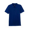 SOFTSTYLE® LADIES' DOUBLE PIQUÉ POLO WITH 3 COLOUR-MATCHED BUTTONS (Barva Bílá, Velikost S)