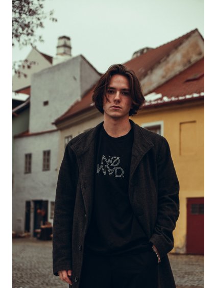 Unisex černé tričko Nomad