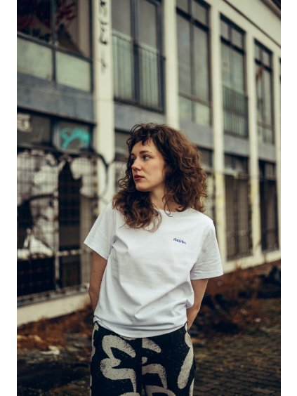 Dámské bílé tričko Zlatíčko 2.0