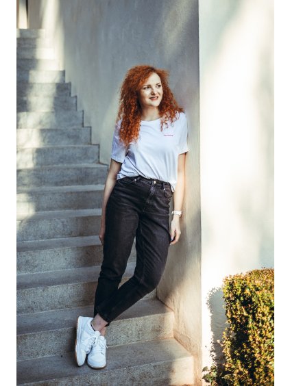 Dámské bílé tričko Su vděčná