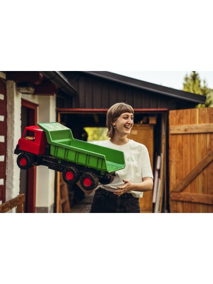 Unisex krémové tričko Traktor