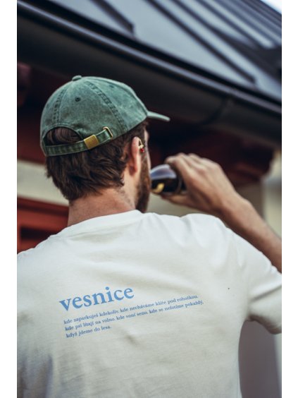 Unisex mléčné tričko Vesnice