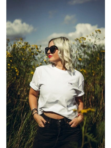 Unisex bílé tričko Jedlík 2.0