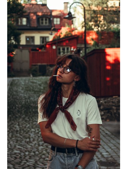 Unisex mléčné tričko Tučňák