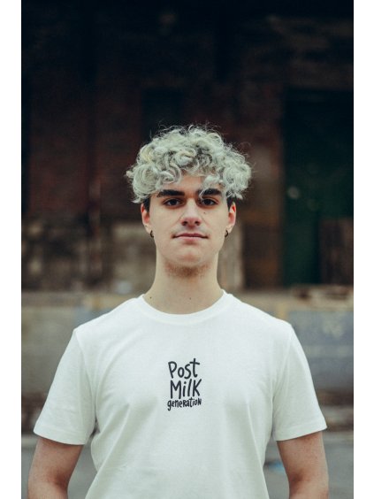 Unisex mléčné tričko Post milk generation