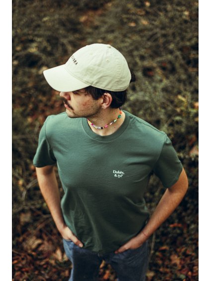 Unisex zelené tričko Dobře a ty 2.0