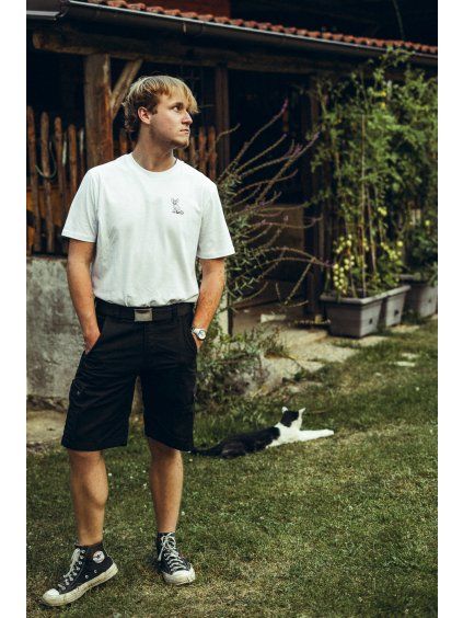 Unisex bílé tričko Fenek