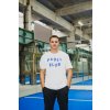 Unisex bílé tričko Padel club