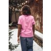 Dámské růžové tričko Loved