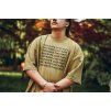 Unisex olivové boxy tričko Chci kafe