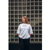 Unisex bílé boxy tričko Chaos ano