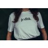 Unisex bílé tričko Jedlík