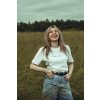 Unisex bílé tričko Láska zvítězí