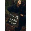 Lehká khaki plátěná taška To je zase den